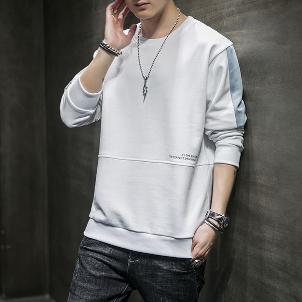 men's autumn and winter 2020 new long sleeve sweater men's korean fashion round neck sweater youth fashion brand long sleeve sweat, Black
men's autumn and winter 2020 new long sleeve sweater men's korean fashion round neck sweater youth fashion brand long sleeve sweat, Black