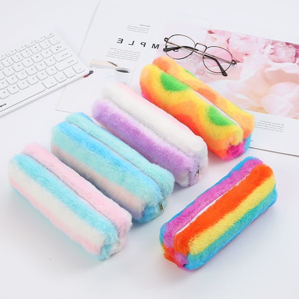 box cute solid color plush case for student pencil bag stationery pencilcase kawaii school supplies dhl
box cute solid color plush case for student pencil bag stationery pencilcase kawaii school supplies dhl
