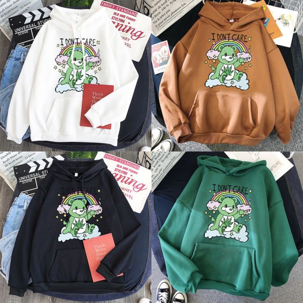 kawaii bear hoodie print cartoon oversized sweatshirt with hood casual basic student cute pullover thicken sudader q0105, Black
kawaii bear hoodie print cartoon oversized sweatshirt with hood casual basic student cute pullover thicken sudader q0105, Black