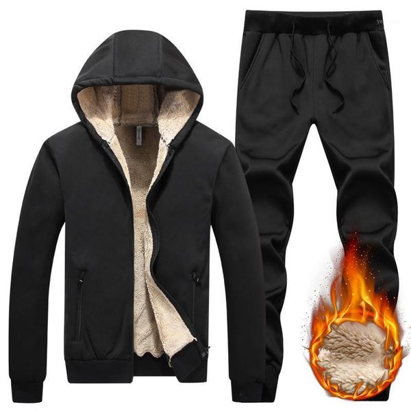 winter thick men casual tracksuit sportswear zipper mens hooded sets jackets+pants warm plus velvet sports suit 2pcs solid color1, Gray
winter thick men casual tracksuit sportswear zipper mens hooded sets jackets+pants warm plus velvet sports suit 2pcs solid color1, Gray