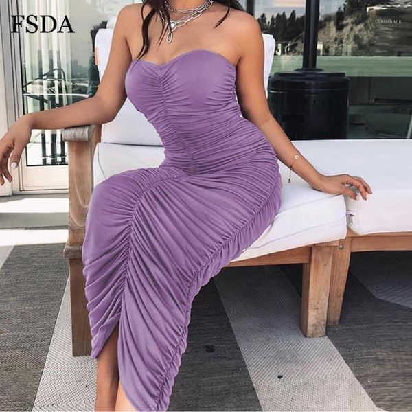 casual dresses fsda sleeveless black ruched long bodycon dress backless strapless off shoulder party summer night club women midi dress, Black;gray
casual dresses fsda sleeveless black ruched long bodycon dress backless strapless off shoulder party summer night club women midi dress, Black;gray