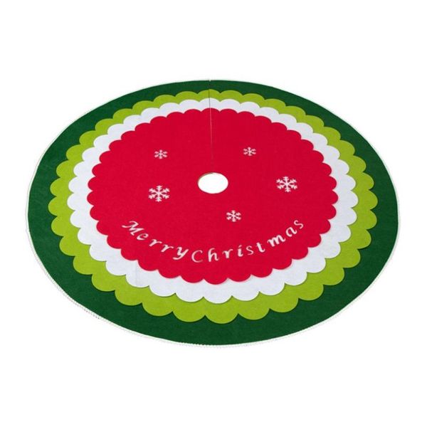 non-woven scalloped christmas tree skirt felt 4 layers diy 48 inches large xmas festival holiday party props embellishment
non-woven scalloped christmas tree skirt felt 4 layers diy 48 inches large xmas festival holiday party props embellishment