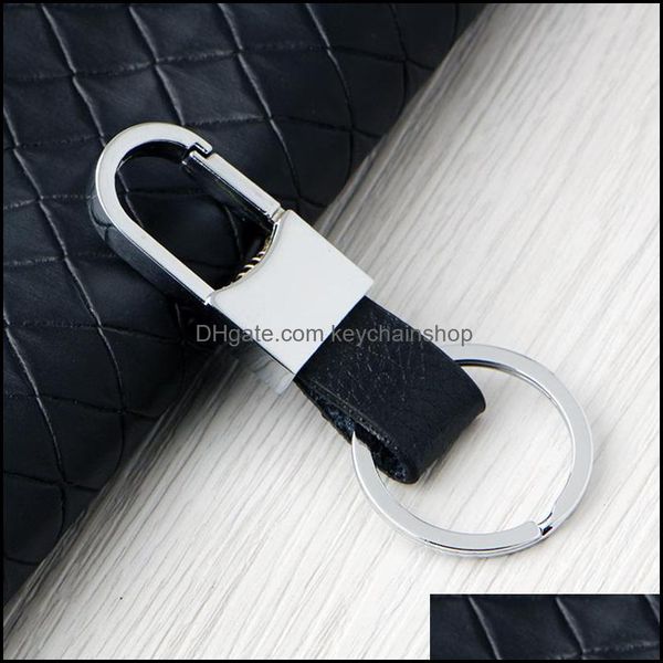keychains fashion accessories handmade men gift high-grade black and brown leather key chain classic design car keychain for sale drop deliv, Silver
keychains fashion accessories handmade men gift high-grade black and brown leather key chain classic design car keychain for sale drop deliv, Silver