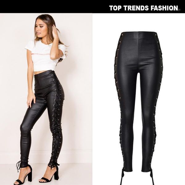women's warm jeans women pu leather black pants high waist skinny stretch pencil pantalons female autumn full-length pants1, Blue
women's warm jeans women pu leather black pants high waist skinny stretch pencil pantalons female autumn full-length pants1, Blue