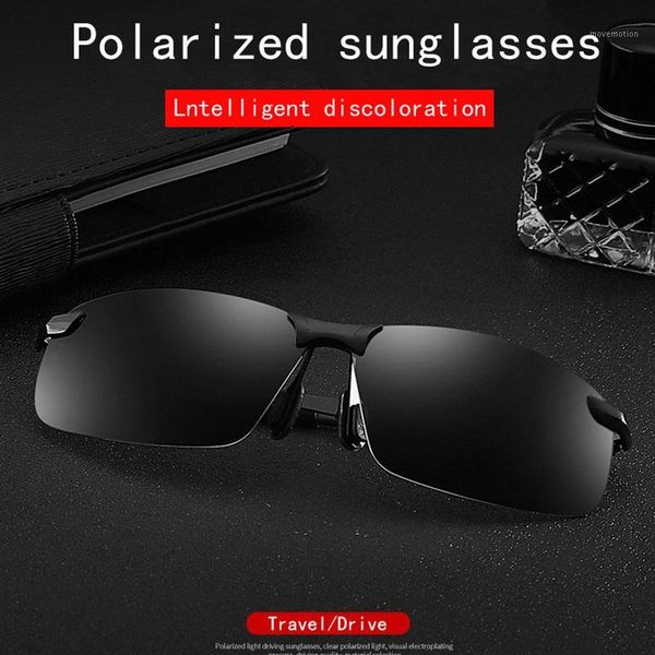 high-grade color-changing polarized sunglasses for men driver driving glasses day and night sunglasses uv400 resistance1, White;black
high-grade color-changing polarized sunglasses for men driver driving glasses day and night sunglasses uv400 resistance1, White;black