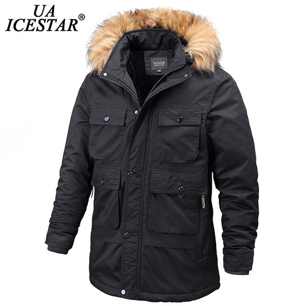 uaicestar men winter jacket parkas coat fashion thicken windproof outdoor warm jackets casual multiple pockets men coat, Black
uaicestar men winter jacket parkas coat fashion thicken windproof outdoor warm jackets casual multiple pockets men coat, Black