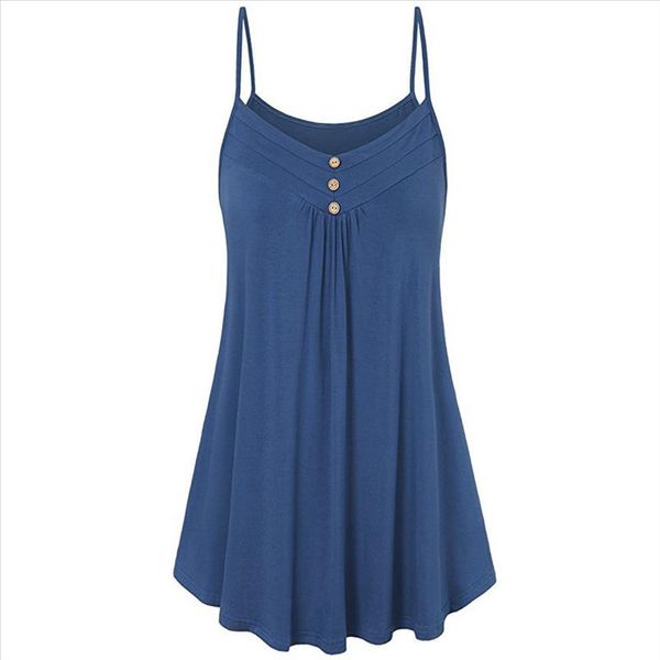 plus size 5xl summer tank womens tunic button v neck sleeveless loose casual camis ladies clothes women haut femme a, White
plus size 5xl summer tank womens tunic button v neck sleeveless loose casual camis ladies clothes women haut femme a, White