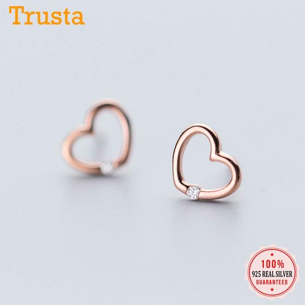 stud trusta 2021 100% 925 sterling silver jewelry fashion cute tiny 8mmx7mm hollow heart earrings gift for girls kids lady ds514, Golden;silver
stud trusta 2021 100% 925 sterling silver jewelry fashion cute tiny 8mmx7mm hollow heart earrings gift for girls kids lady ds514, Golden;silver