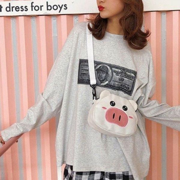 cute women handbag student grils multi-pocket shoulder bag small shoulder bag purse tote ladies pig messenger cross body
cute women handbag student grils multi-pocket shoulder bag small shoulder bag purse tote ladies pig messenger cross body