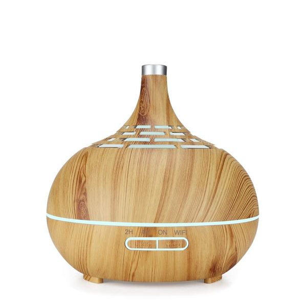 smart wifi essential oil diffuser air humidifier works with alexa&google home light wood us plug
smart wifi essential oil diffuser air humidifier works with alexa&google home light wood us plug