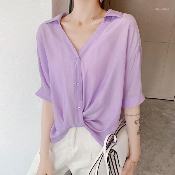 women's blouses & shirts deep v-neck blouse women summer criss-cross chiffon female solid short sleeve loose casual all-match plus size, White
women's blouses & shirts deep v-neck blouse women summer criss-cross chiffon female solid short sleeve loose casual all-match plus size, White