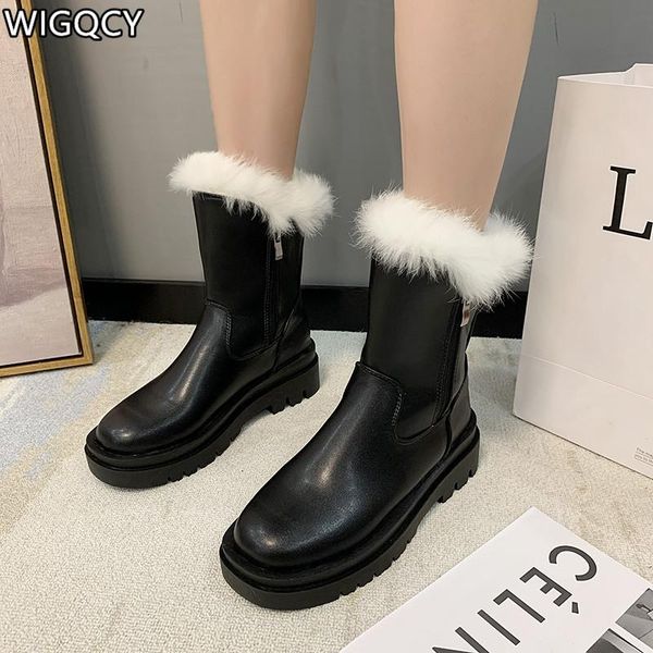 winter snow boots women plus velvet women' cotton shoes thick-soled leather zipper warm short, Black
winter snow boots women plus velvet women' cotton shoes thick-soled leather zipper warm short, Black