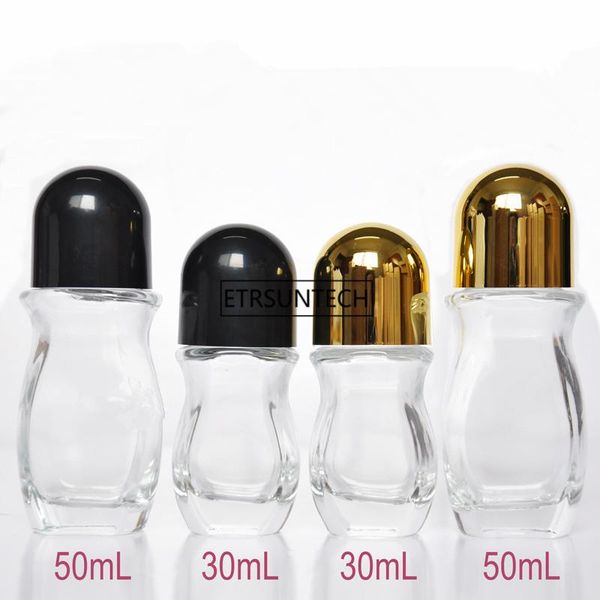 storage bottles & jars 50pcs glass clear roll on 30ml 50ml liquid deodorant cosmetic personal care roll-on container with big roller ball f2
storage bottles & jars 50pcs glass clear roll on 30ml 50ml liquid deodorant cosmetic personal care roll-on container with big roller ball f2