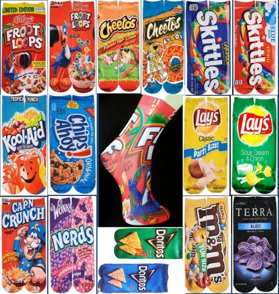 30-40cm lovers kids 3d printed cartoon socks cheerlead cer socks sports stocking multicolors chips doughnut snacks 3d socks, Black
30-40cm lovers kids 3d printed cartoon socks cheerlead cer socks sports stocking multicolors chips doughnut snacks 3d socks, Black