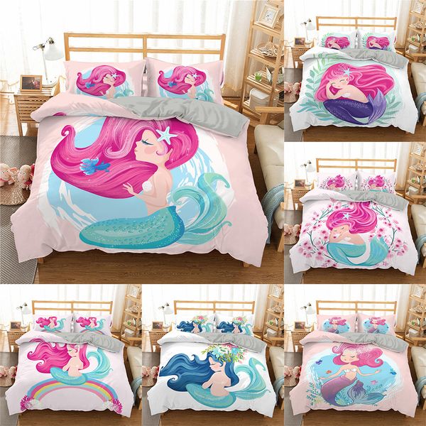 zeimon 3d cartoon mermaid bedding set for kids/baby/children/boy/girl pink mermaid duvet cover set /king quilt cover set 1012
zeimon 3d cartoon mermaid bedding set for kids/baby/children/boy/girl pink mermaid duvet cover set /king quilt cover set 1012