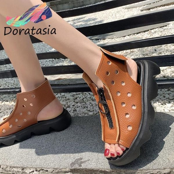 doratasia fashion med wedges gladiator shoes cool summer hollow sandals women new brand platform sandals1, Black
doratasia fashion med wedges gladiator shoes cool summer hollow sandals women new brand platform sandals1, Black
