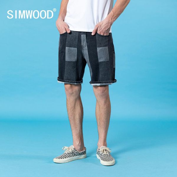 simwood 2020 summer denim shorts men patchwork contrast color plus size fashion stonewashed 100% cotton shorts sj130384 1027, White;black
simwood 2020 summer denim shorts men patchwork contrast color plus size fashion stonewashed 100% cotton shorts sj130384 1027, White;black