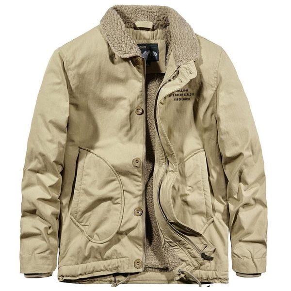 men's down & parkas winter warm men lamb wool coats thick padded fleece jacket overcoats casual fashion velvet coat plus size, Black
men's down & parkas winter warm men lamb wool coats thick padded fleece jacket overcoats casual fashion velvet coat plus size, Black