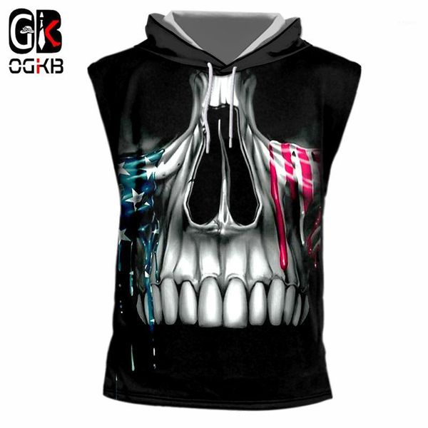 ogkb 2018 summer cool vest with hat print skull teeth 3d hooded tank women/men bodybuilding fitness sleeveless hoodies 7xl1, White;black
ogkb 2018 summer cool vest with hat print skull teeth 3d hooded tank women/men bodybuilding fitness sleeveless hoodies 7xl1, White;black