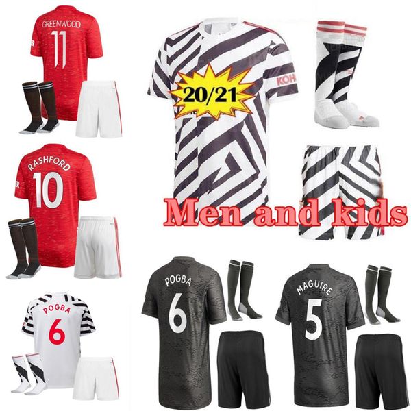 020 2021 united utd jerseys bruno fernandes soccer jersey martial rashford james football shirts 20/21 man + kids kit socks, Black;yellow 
020 2021 united utd jerseys bruno fernandes soccer jersey martial rashford james football shirts 20/21 man + kids kit socks, Black;yellow
