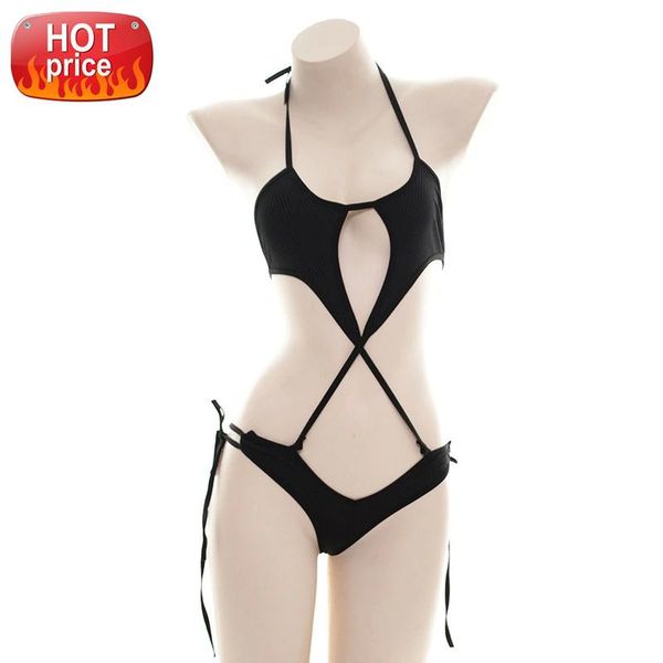 japanese cross halter straps bikini lingerie hollow cute bodysuit one piece lingerie teddy sleepwear body suits #mk3x, Black;white
japanese cross halter straps bikini lingerie hollow cute bodysuit one piece lingerie teddy sleepwear body suits #mk3x, Black;white