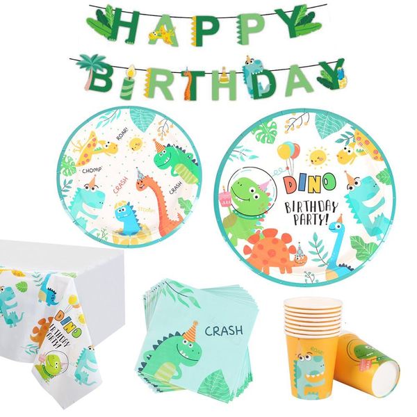 fengrise dinosaur tableware decor kids paper disposable plate cup birthday party supplies
fengrise dinosaur tableware decor kids paper disposable plate cup birthday party supplies