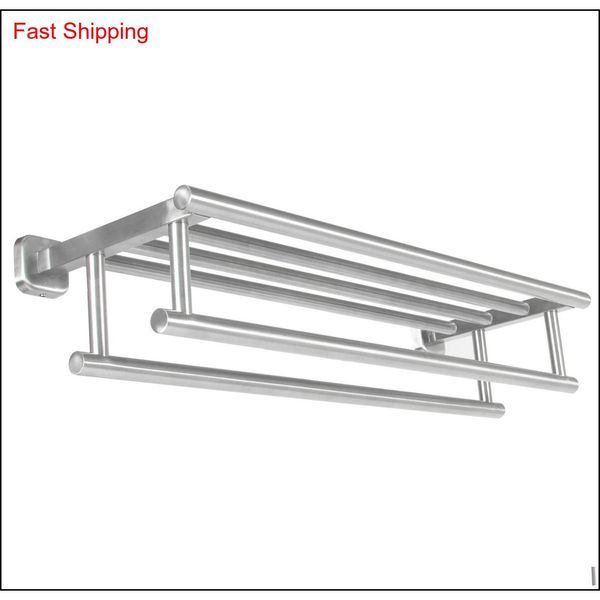 stainless steel double towel rack wall mount bathroom shelf ba qylopa homes2011
stainless steel double towel rack wall mount bathroom shelf ba qylopa homes2011