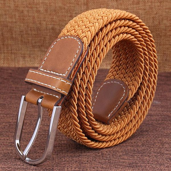 lgfd793 men's canvas belt woven belt ms. pin buckle elastic stretch male leisure wild tide, Black;brown
lgfd793 men's canvas belt woven belt ms. pin buckle elastic stretch male leisure wild tide, Black;brown