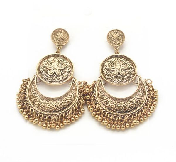 stud ahmed jewelry 2021 zinc alloy vintage brand earring bohemia flower big long metal earrings female, Golden;silver
stud ahmed jewelry 2021 zinc alloy vintage brand earring bohemia flower big long metal earrings female, Golden;silver