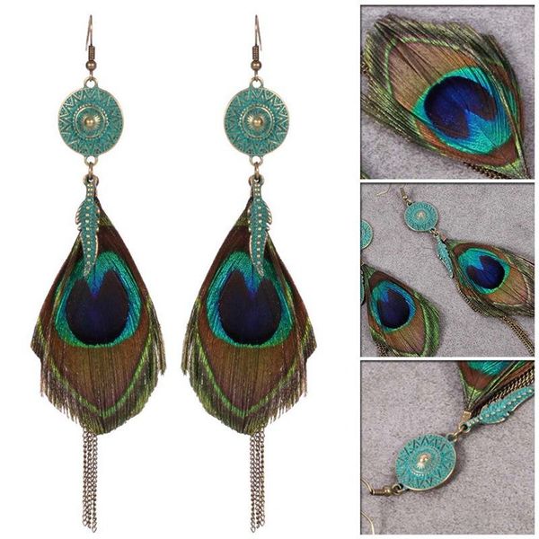 2020 ethnic feather women's necklaces moon long tassel necklaces for women peacock feather necklace, Silver
2020 ethnic feather women's necklaces moon long tassel necklaces for women peacock feather necklace, Silver