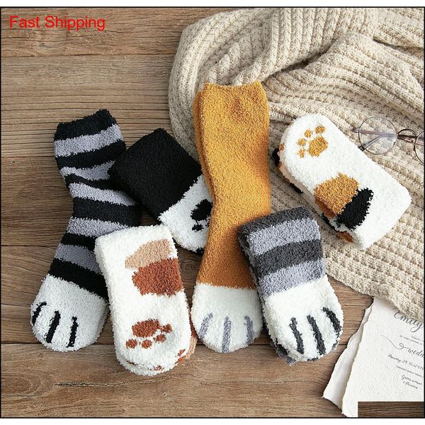 lady cute cat claw fluffy coral velvet thick socks for women winter warm floor sleep fuzzy socks home slipper stockings lqq94 hkgwk, Black
lady cute cat claw fluffy coral velvet thick socks for women winter warm floor sleep fuzzy socks home slipper stockings lqq94 hkgwk, Black