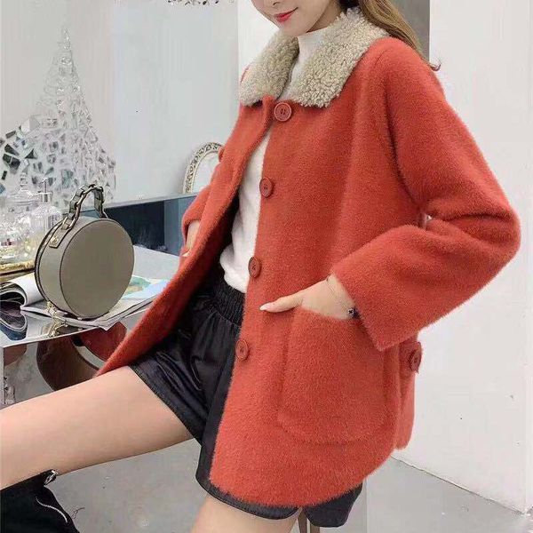 2021 new female fashion winter imitate mink velo single jacket breasted mesh outwear cardigan k952 sthg, Black
2021 new female fashion winter imitate mink velo single jacket breasted mesh outwear cardigan k952 sthg, Black