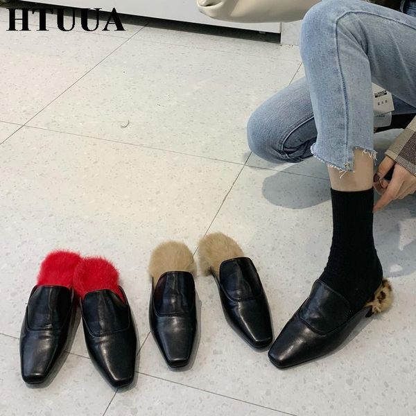 htuua brand square toe fur mules shoes women low heel slippers autumn winter outside fluffy fur slides ladies dress shoes sx43131, Black
htuua brand square toe fur mules shoes women low heel slippers autumn winter outside fluffy fur slides ladies dress shoes sx43131, Black