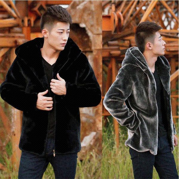 m-6xl big size winter men's coats 2020 winter man imitation fur coat and hat mink short style long sleeve casual leather coat1, Black
m-6xl big size winter men's coats 2020 winter man imitation fur coat and hat mink short style long sleeve casual leather coat1, Black