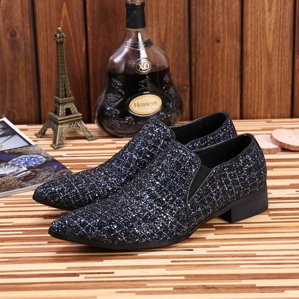 christia bella large size pointed toe men fashion party shoes classic man sequins genuine leather slip on shoes male dress, Black
christia bella large size pointed toe men fashion party shoes classic man sequins genuine leather slip on shoes male dress, Black