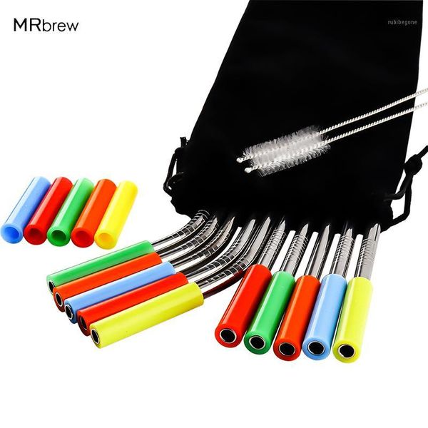 drinking straws reusable stainless steel with 15 silicone caps, bent & straight and cleaning brush for 20/30oz mugs1
drinking straws reusable stainless steel with 15 silicone caps, bent & straight and cleaning brush for 20/30oz mugs1