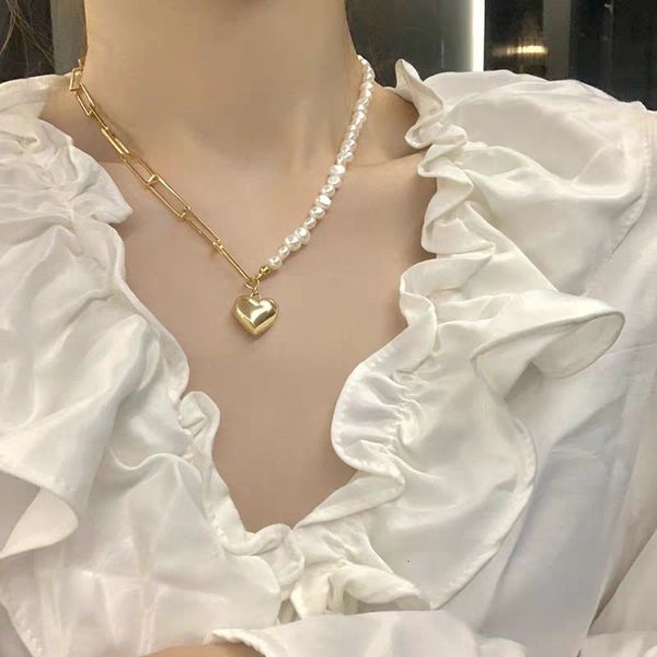 love necklace women's niche design fashion clavicle chain temperament simple net red, Silver
love necklace women's niche design fashion clavicle chain temperament simple net red, Silver