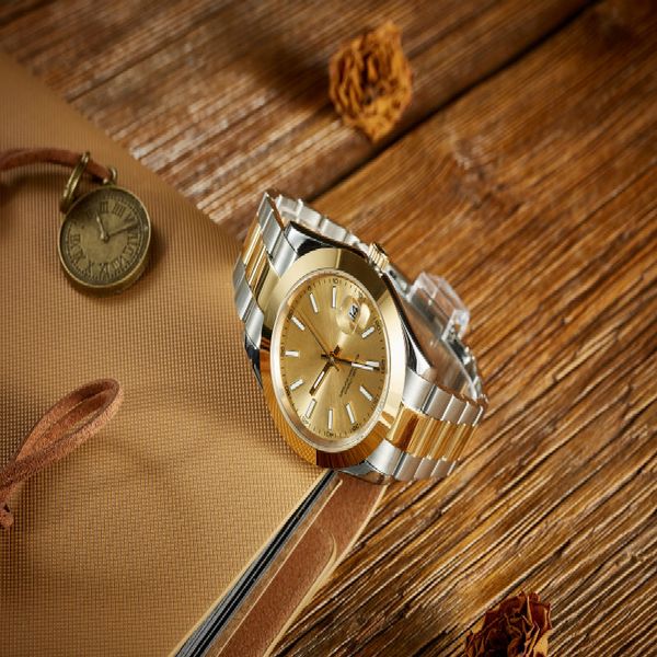 u1 new 41mm mens watches full automatic movement stainless steel watches women 2813 mechanical wristwatches waterproof luminous gift, Slivery;brown
u1 new 41mm mens watches full automatic movement stainless steel watches women 2813 mechanical wristwatches waterproof luminous gift, Slivery;brown