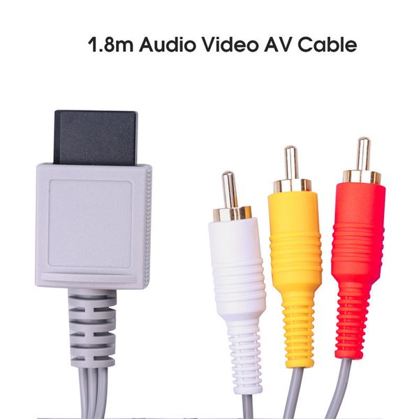 vipkebidu 1.8х игры для nintend wii wiiu консоли audio av composite 3 rca видео позолоченного кабель провод шнур 480p
vipkebidu 1.8х игры для nintend wii wiiu консоли audio av composite 3 rca видео позолоченного кабель провод шнур 480p