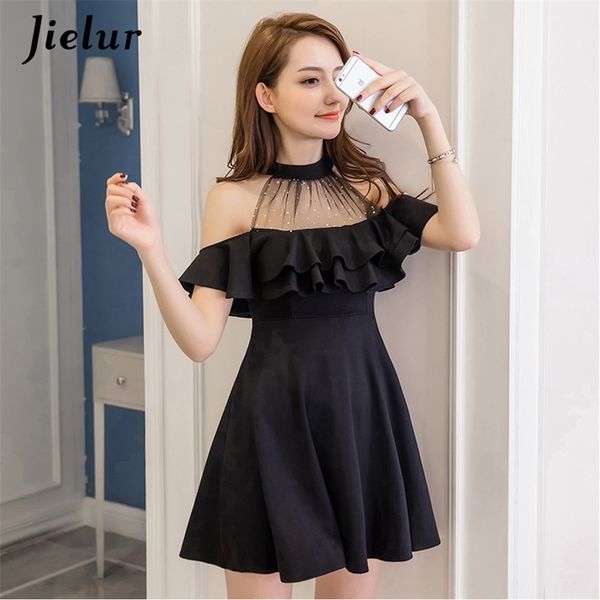 jielur elegant lace off shoulder dress autumn korean hipster black white party slim ruffles a line dress vestido dropship y200101, White;black
jielur elegant lace off shoulder dress autumn korean hipster black white party slim ruffles a line dress vestido dropship y200101, White;black