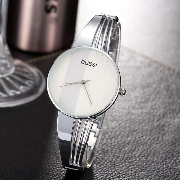ceas femei fashion women dress watches cussi womens watches quartz wristwatch rose gold bracelet bangle for sale1, Slivery;brown
ceas femei fashion women dress watches cussi womens watches quartz wristwatch rose gold bracelet bangle for sale1, Slivery;brown
