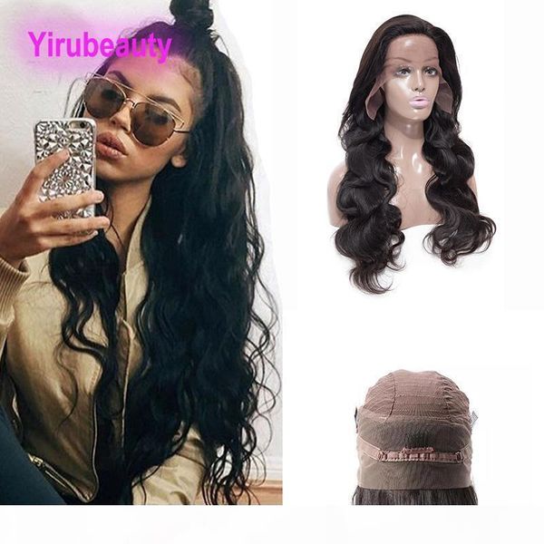 peruvian unprocessed human hair body wave 360 lace frontal wig pre plucked virgin hair 360 frontal wig 8-26inch with baby hair natural color, Black;brown
peruvian unprocessed human hair body wave 360 lace frontal wig pre plucked virgin hair 360 frontal wig 8-26inch with baby hair natural color, Black;brown