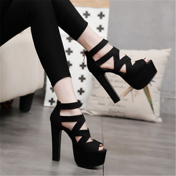 2021 new high-heeled sandals two inches, double-breasted shoes, zipper, party dress, -footed summer shoes 42b7, Black
2021 new high-heeled sandals two inches, double-breasted shoes, zipper, party dress, -footed summer shoes 42b7, Black