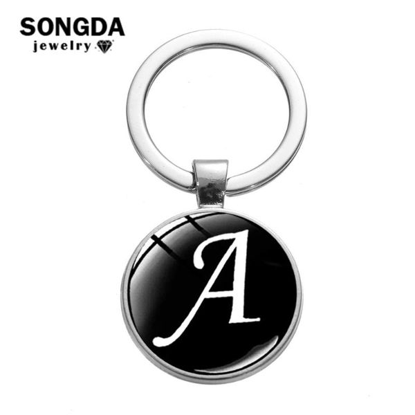 keychains songda 26 english letters glass round charm key ring personality a-z initial name keychain bag car chain accessories unisex, Silver
keychains songda 26 english letters glass round charm key ring personality a-z initial name keychain bag car chain accessories unisex, Silver