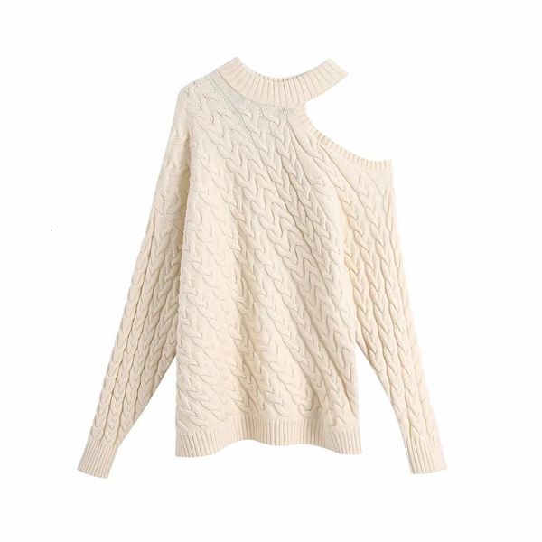 2021 new off shoulder cable kint women fall fashion cut out long sleeve winter jersey woman designer sweater z2ik, White;black
2021 new off shoulder cable kint women fall fashion cut out long sleeve winter jersey woman designer sweater z2ik, White;black