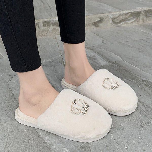 slippers winter fashion women home faux fur warm shoes woman slip on flats female 1.5cm heel plus size 36-411, Black
slippers winter fashion women home faux fur warm shoes woman slip on flats female 1.5cm heel plus size 36-411, Black