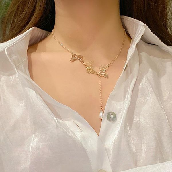 charms vogallery butterfly pearl women fashion gold color long pendant necklaces everyday accessories for jewelry, Bronze;silver
charms vogallery butterfly pearl women fashion gold color long pendant necklaces everyday accessories for jewelry, Bronze;silver