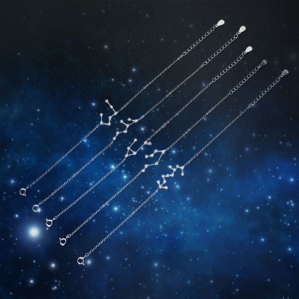 s925 silver 12 12 constellations female korean version sweet and simple bracelet bracelet student friend sweet s1815 r72hh, Golden;silver
s925 silver 12 12 constellations female korean version sweet and simple bracelet bracelet student friend sweet s1815 r72hh, Golden;silver