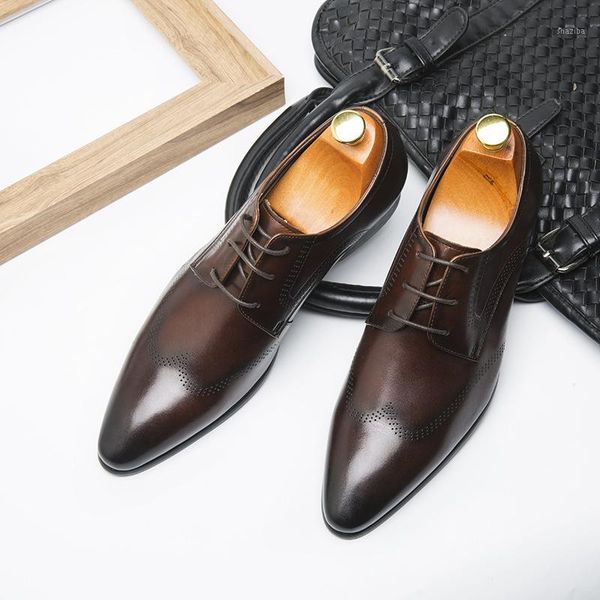 dress shoes phoenix2021 business formal leather pointed brown brock carved men's wedding lace-up derby shoes1, Black
dress shoes phoenix2021 business formal leather pointed brown brock carved men's wedding lace-up derby shoes1, Black