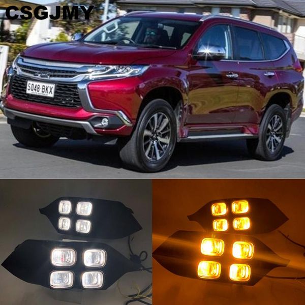 csgjmy 1pair car accessories led daytime running light drl lamp for mitsubishi pajero sport 2020 2020 fog lamp
csgjmy 1pair car accessories led daytime running light drl lamp for mitsubishi pajero sport 2020 2020 fog lamp